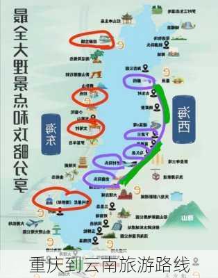 重庆到云南旅游路线