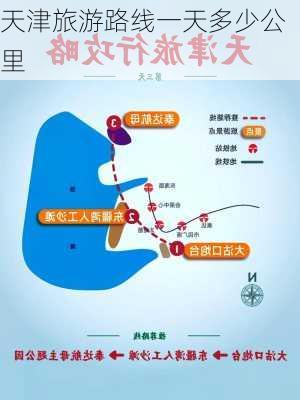 天津旅游路线一天多少公里