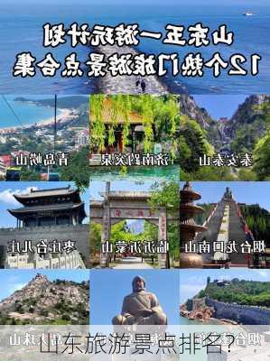 山东旅游景点排名?