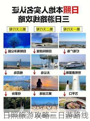 日照旅游攻略三日游路线