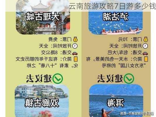 云南旅游攻略7日游多少钱