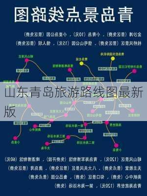 山东青岛旅游路线图最新版