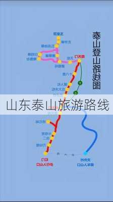 山东泰山旅游路线