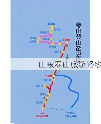 山东泰山旅游路线