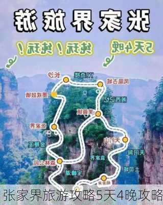 张家界旅游攻略5天4晚攻略