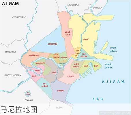 马尼拉地图