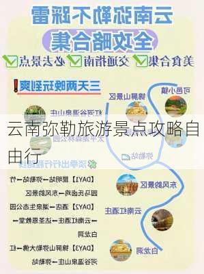 云南弥勒旅游景点攻略自由行