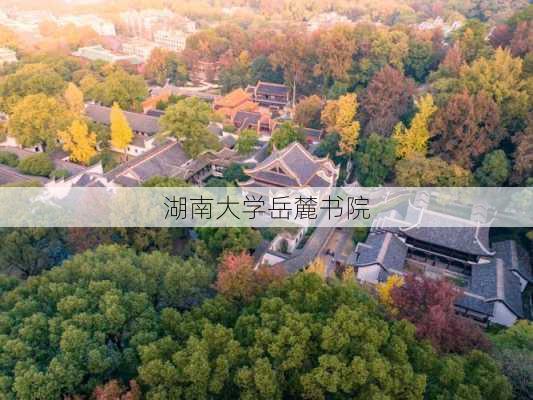 湖南大学岳麓书院