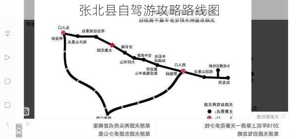 张北县自驾游攻略路线图