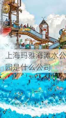 上海玛雅海滩水公园是什么公司