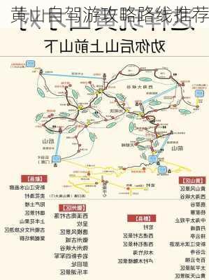 黄山自驾游攻略路线推荐