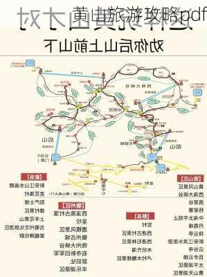 黄山旅游攻略pdf