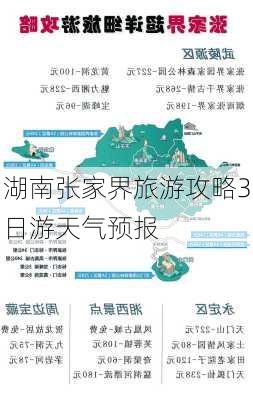 湖南张家界旅游攻略3日游天气预报