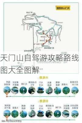 天门山自驾游攻略路线图大全图解