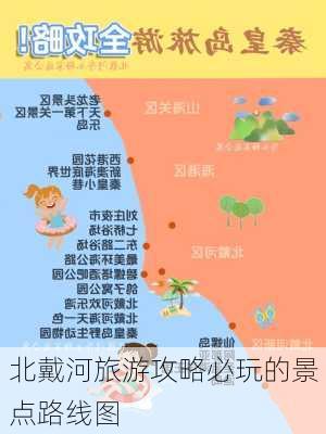 北戴河旅游攻略必玩的景点路线图