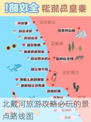 北戴河旅游攻略必玩的景点路线图