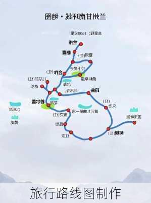 旅行路线图制作