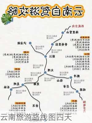 云南旅游路线图四天