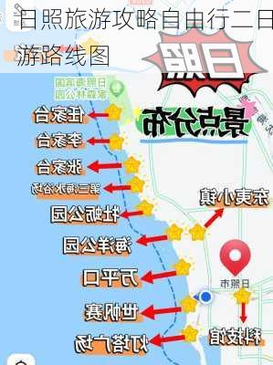 日照旅游攻略自由行二日游路线图