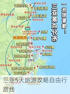 三亚5天旅游攻略自由行路线